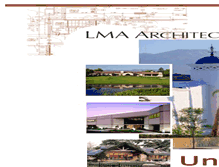 Tablet Screenshot of lma-sbarchitects.com